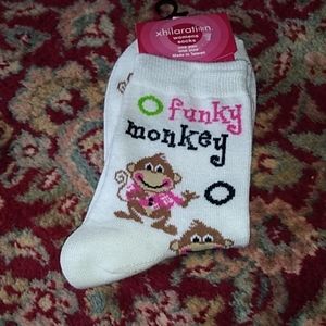 Xhilaration monkey socks one size